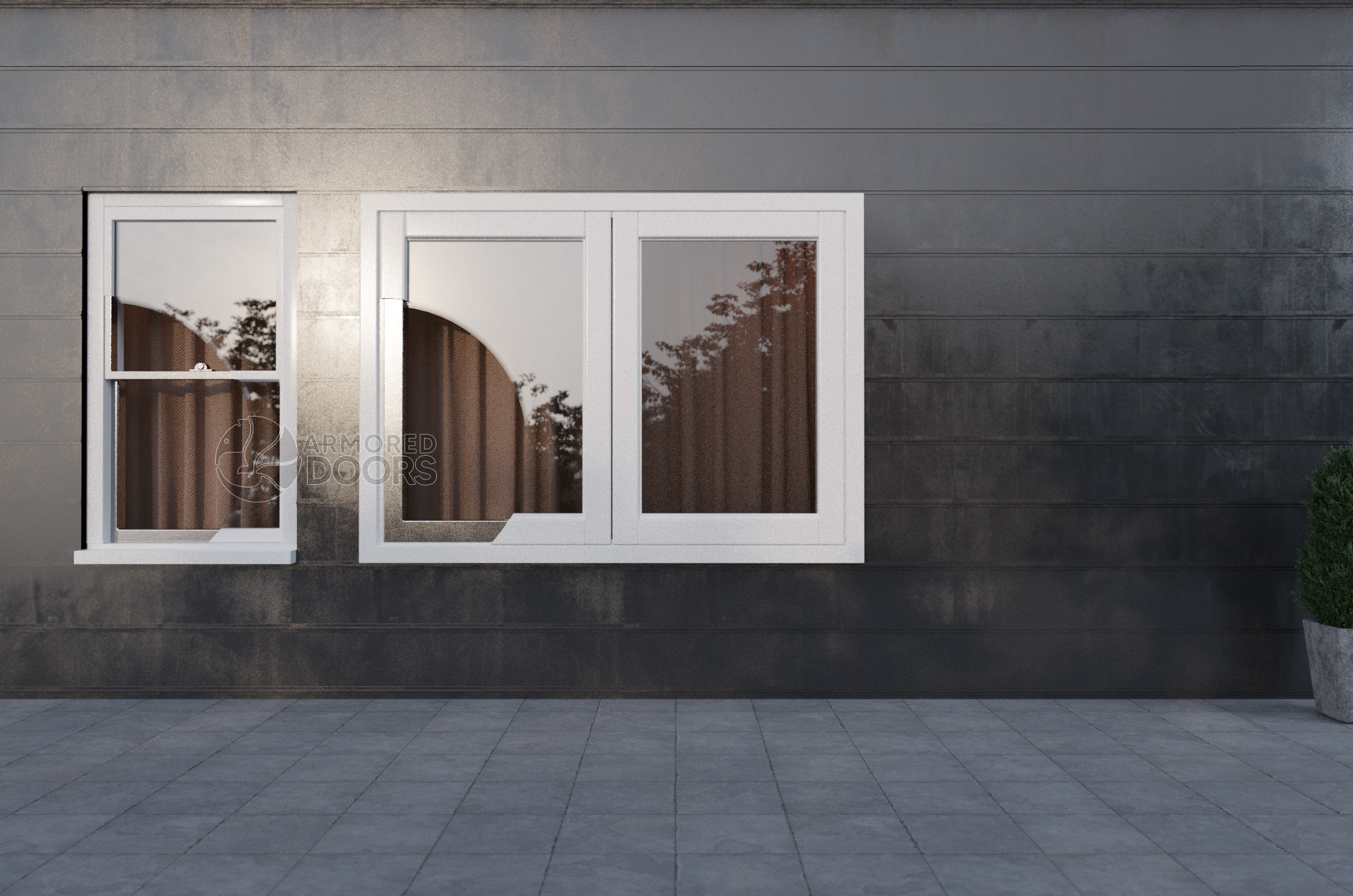 bullet and burglar resistant doors and windows